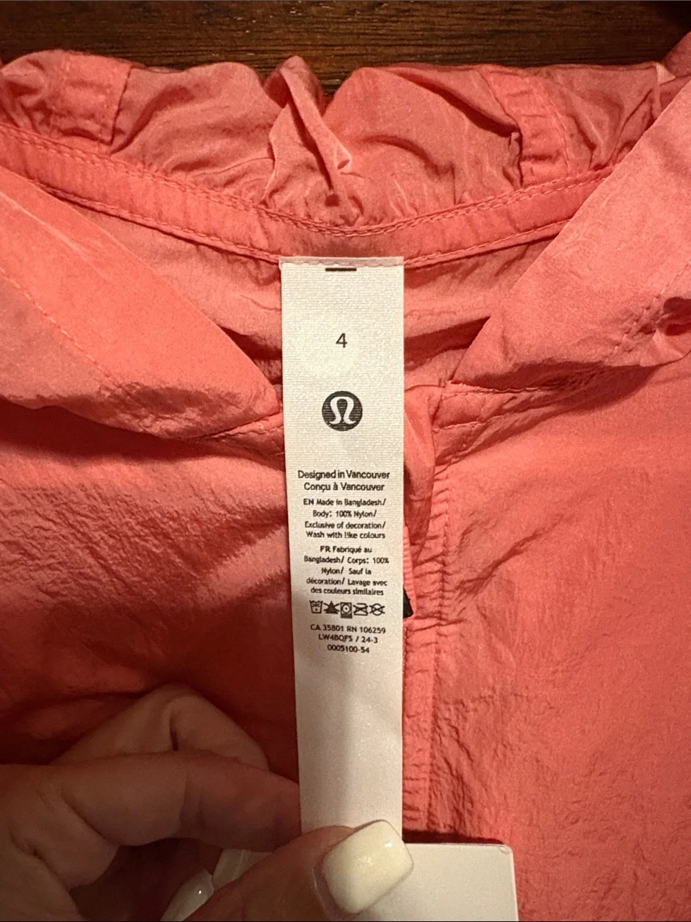 Lululemon Scuba Cropped Anorak Jacket